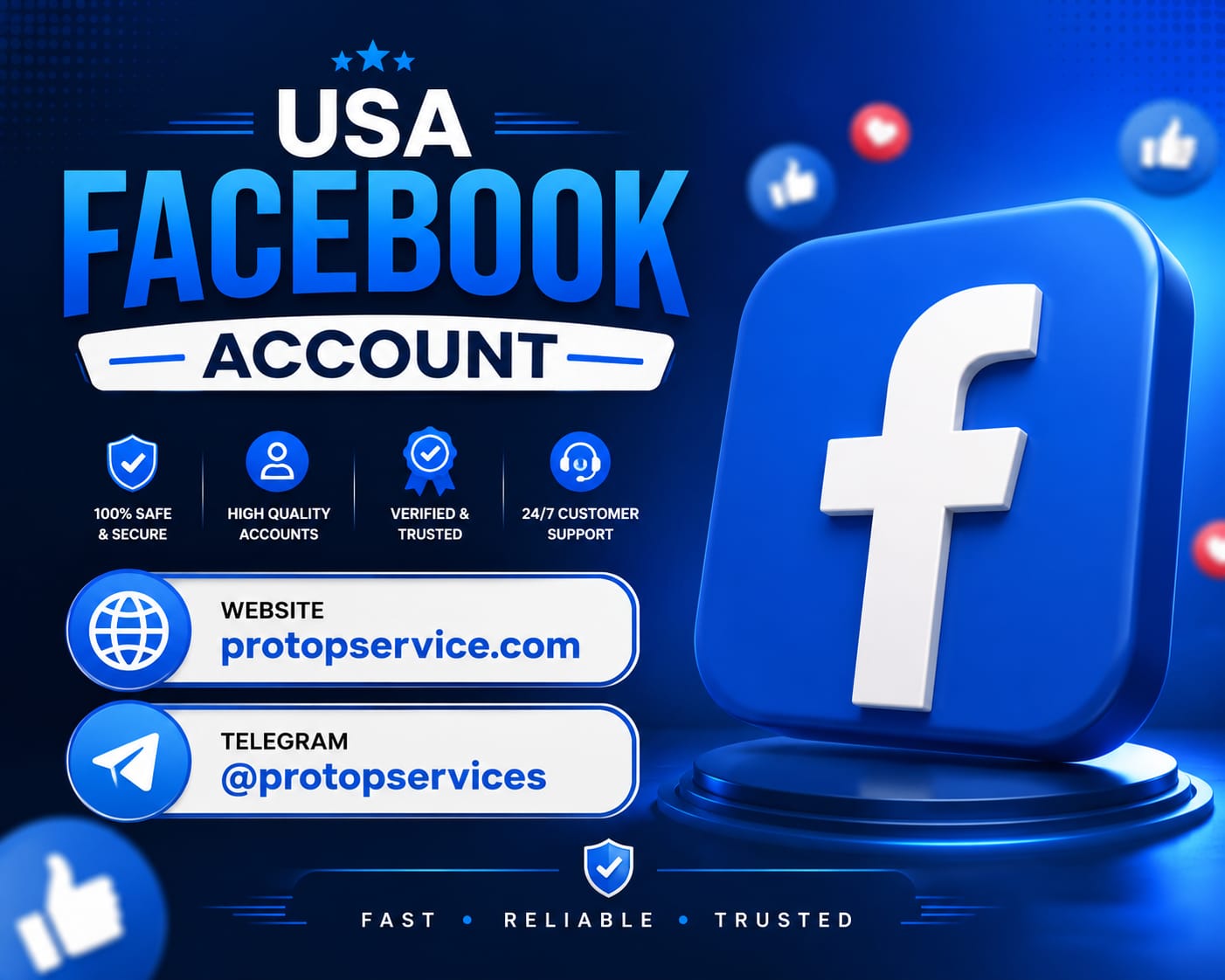 Buy USA Facebook Accounts