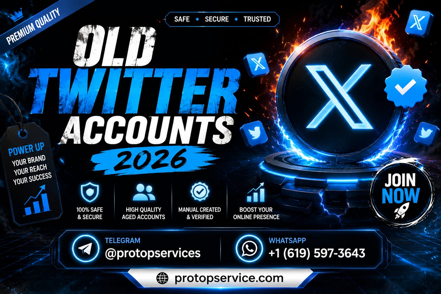 Buy Old Twitter Accounts
